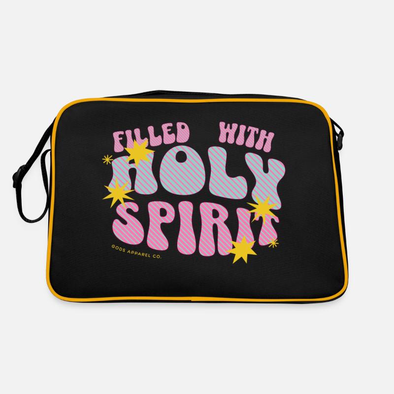 Filled with Holy Spirit Crazy Retro Tasche