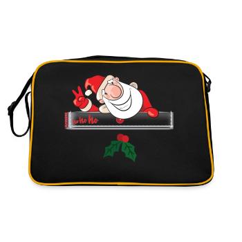 Christmas - Retro Bag - black/gold - Back