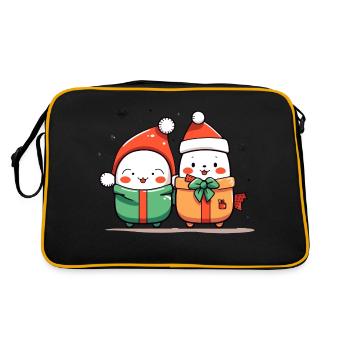 Copains de Noël - Sac Retro - noir/or - Dos
