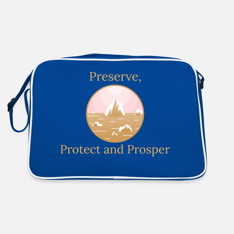 Preserve, Protect, Prosper Retro Bag