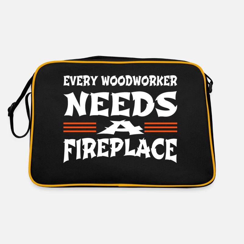 woodworker funny john carpenter tshirts Retro Tasche