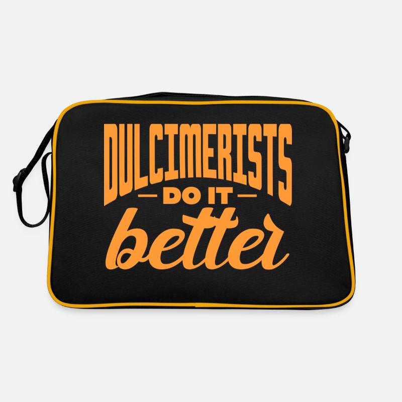 Dulcimerists do it better Retro Tasche