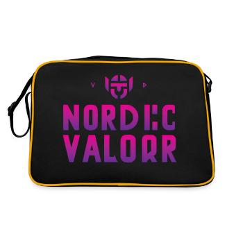 Valeur nordique - Sac Retro - noir/or - Dos