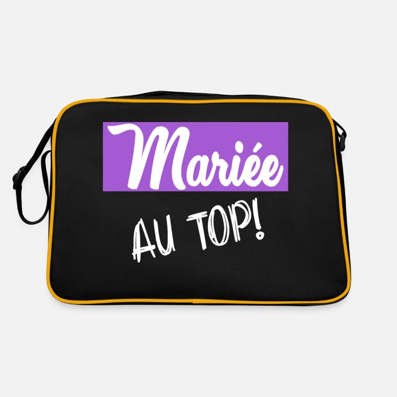 Junggesellinnenabschied. HOCHZEIT Retro Tasche