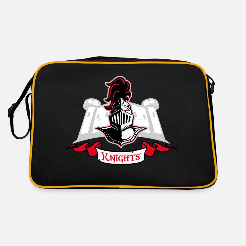 Ritter - Retro Tasche - Schwarz/Gold
