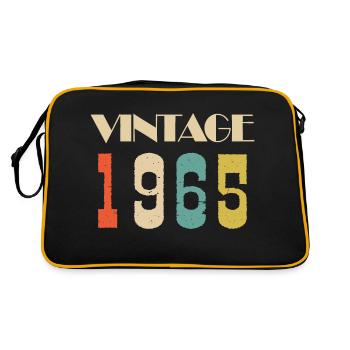 1982 Vintage Édition limitée Cadeau - Sac Retro - noir/or - Dos