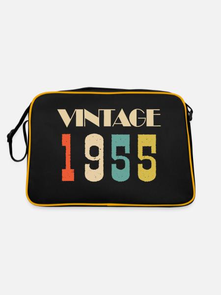 1992 Vintage Édition limitée Cadeau - Sac Retro - noir/or - Dos