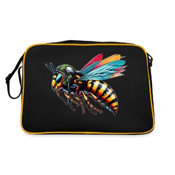 Pilotes Hornet - Sac Retro - noir/or - Dos