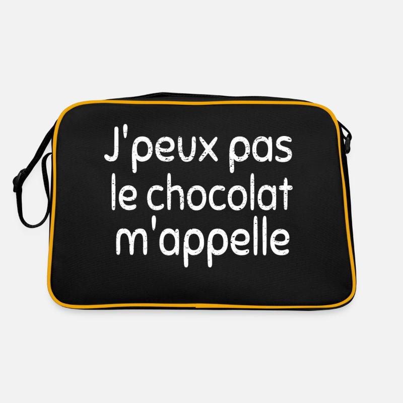 J' ne peux pas, le chocolat m'appelle Sac Retro