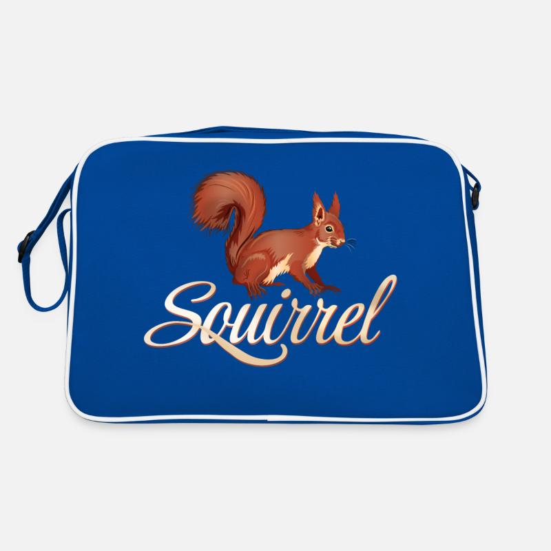 Squirrel Eichhörnchen Retro Bag