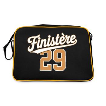 Finistère 29 - Sac Retro - noir/or - Dos
