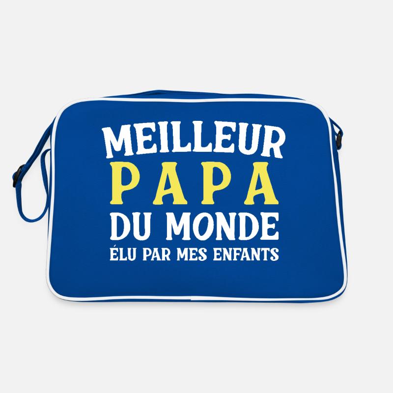 Das beste Vatertagsgeschenk der Welt Retro Tasche