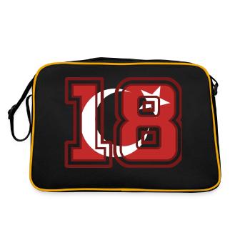 Çankırı - Sac Retro - noir/or - Dos