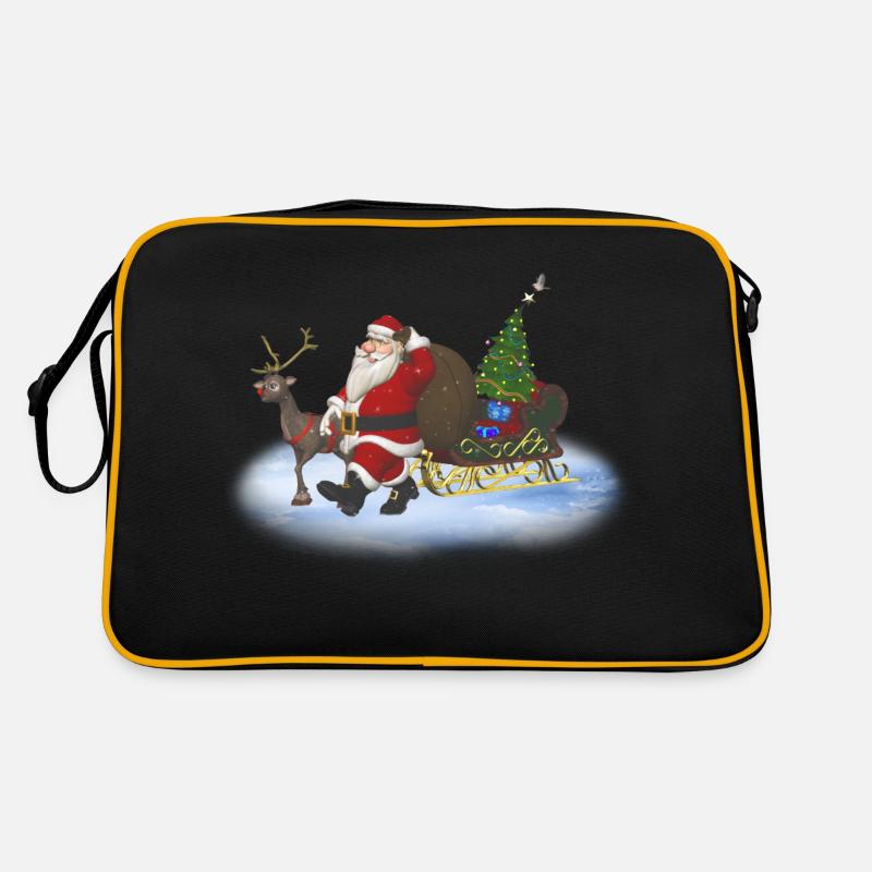 Santa is coming Retro Bag
