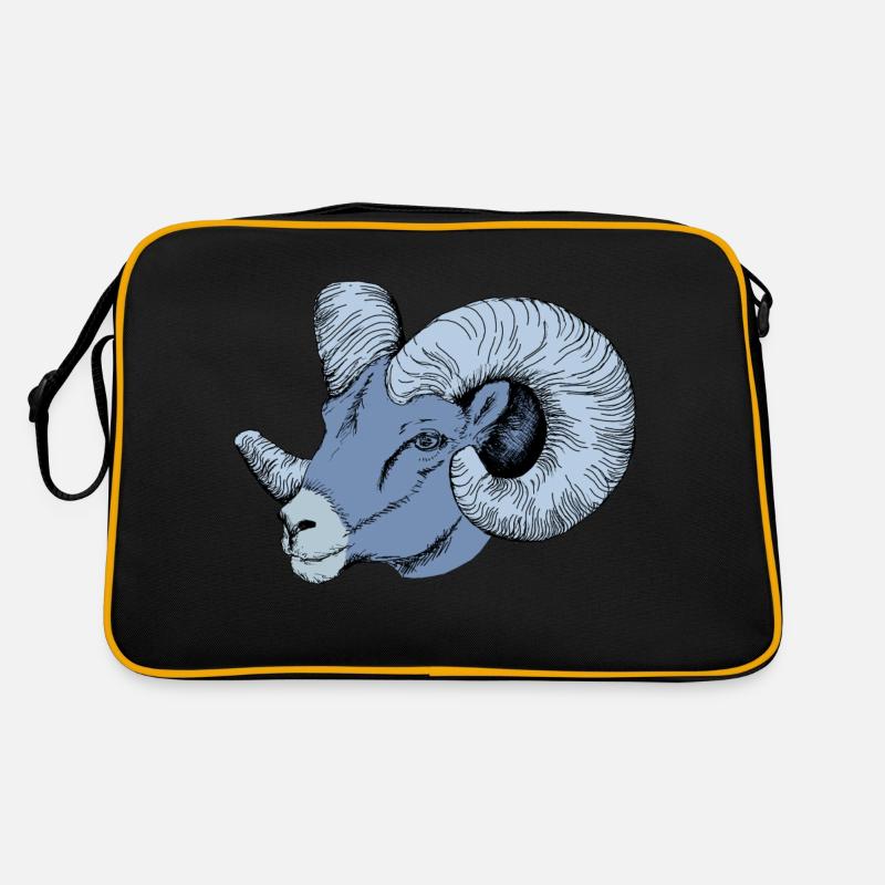 Aries - Widder Retro Tasche