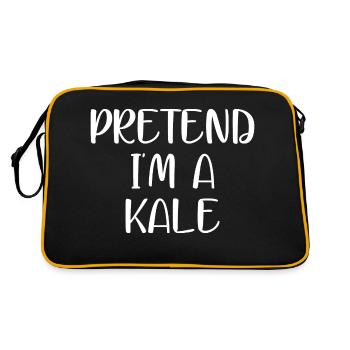 faire semblant d’être un KALE - Sac Retro - noir/or - Dos