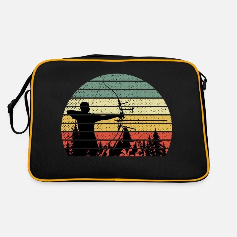 Tir à l’arc vintage flèche et arc Sac Retro