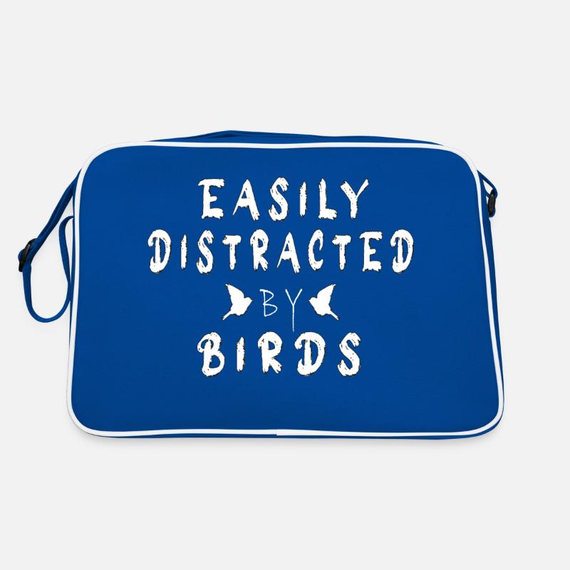 Easily Distracted By BIRDS Sac Retro