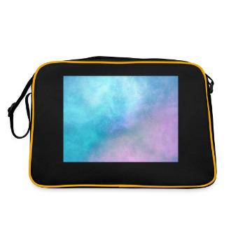 Space Rectangle - Retro Bag - black/gold - Back