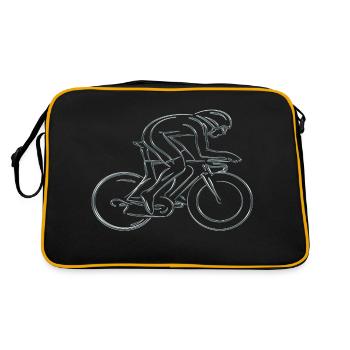 Vélo vélo adrénaline vélo vélo - Sac Retro - noir/or - Dos