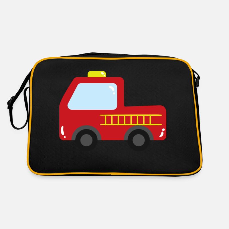 Fire Brigade Car Retro Bag