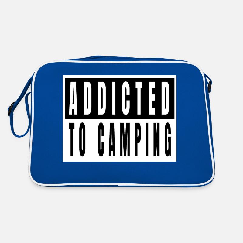 hike birthday present idea camping quote mountains Retro Bag