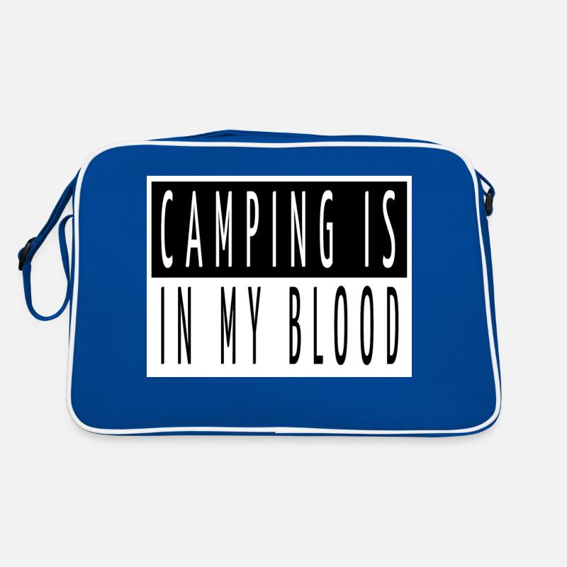 voyage camping hommes citation déclaration bday présent Sac Retro