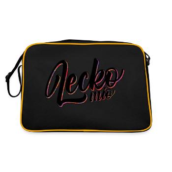 Lecko mio - Sac Retro - noir/or - Dos