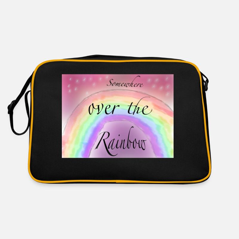 Somewhere Ober the rainbow Retro Tasche