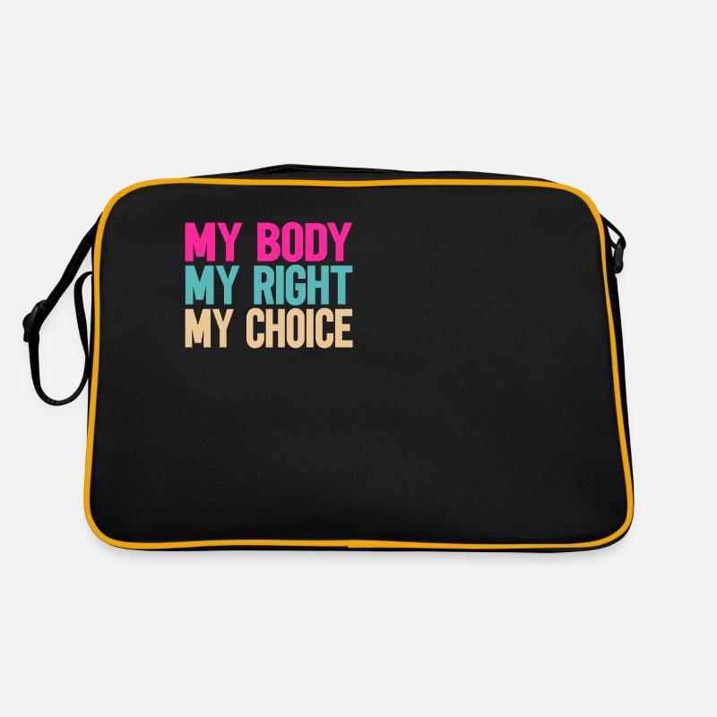 My Body My Decision Retro Bag