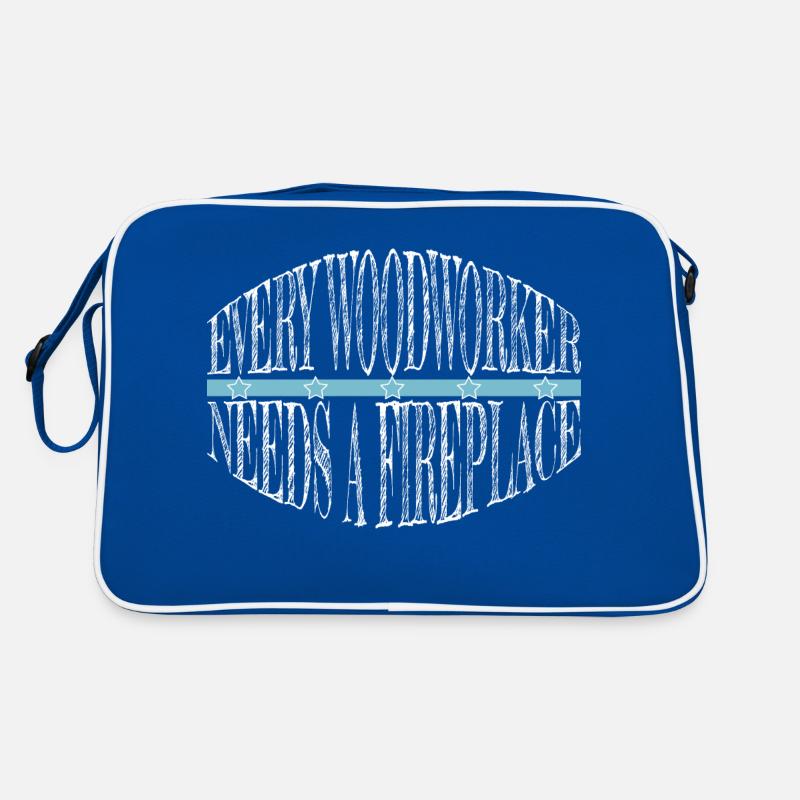 blagues amériques heureux présent idée drôle charpentier Sac Retro