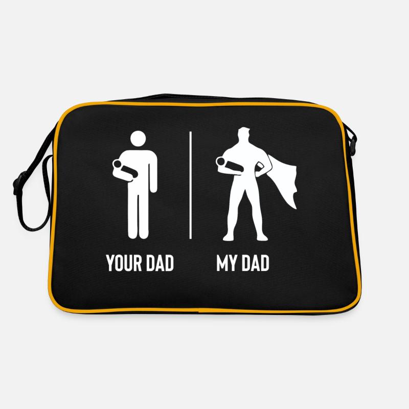 your dad, my dad Retro Tasche