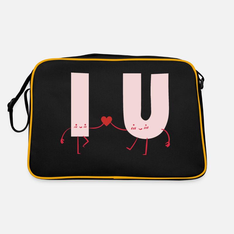 Iloveyou Retro Tasche