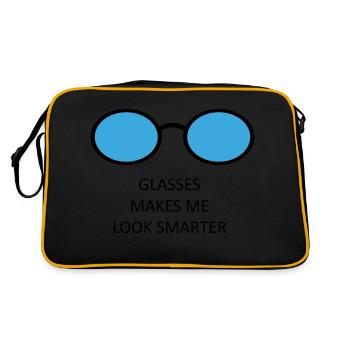 lunettes - Sac Retro - noir/or - Dos
