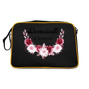 demoiselle d'honneur - Sac Retro - noir/or - Dos