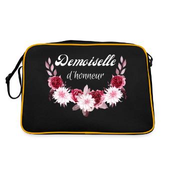 demoiselle d'honneur - Sac Retro - noir/or - Dos