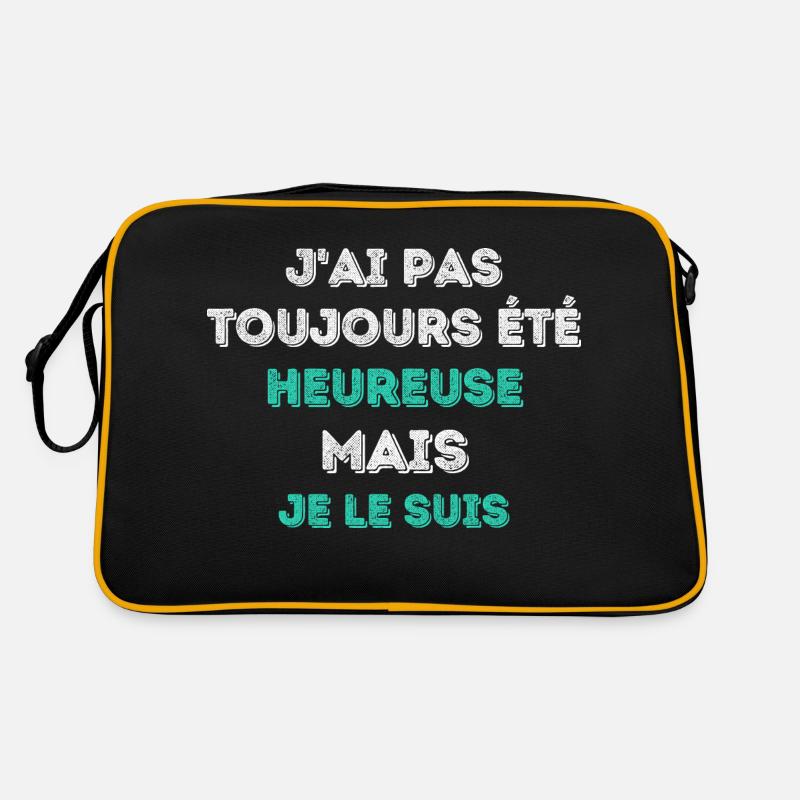 Heureuse je suis - Special Edition - Design modern Sac Retro