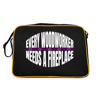 birthday present idea present present idea - Retro Bag - black/gold - Back