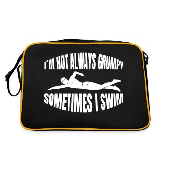 Nageur Nageurs Club de natation Club de natation - Sac Retro - noir/or - Dos