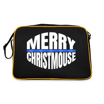 canvasbackpack fairy tail song lyrics animal gift - Retro Bag - black/gold - Back