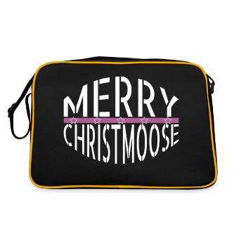 Statement Christmas Tree Bday Christmas Beards - Retro Bag - black/gold - Back