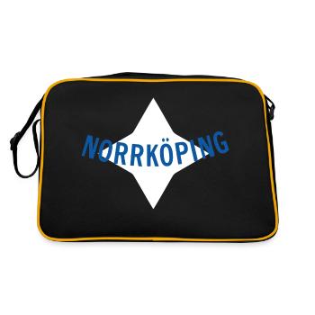 Norrköping - Retro Bag - black/gold - Back