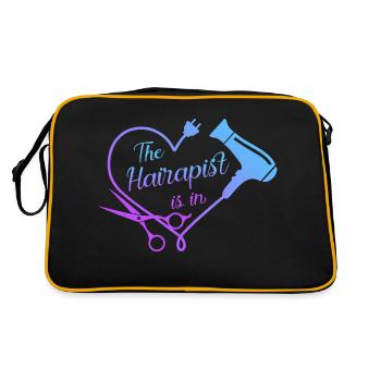 The Therapist is in - Retro Bag - black/gold - Back