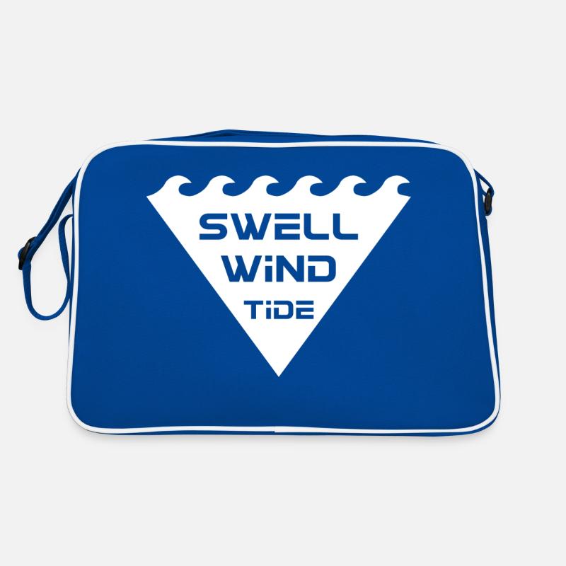 Surfing Surfboard Surfer Geschenkidee Retro Tasche