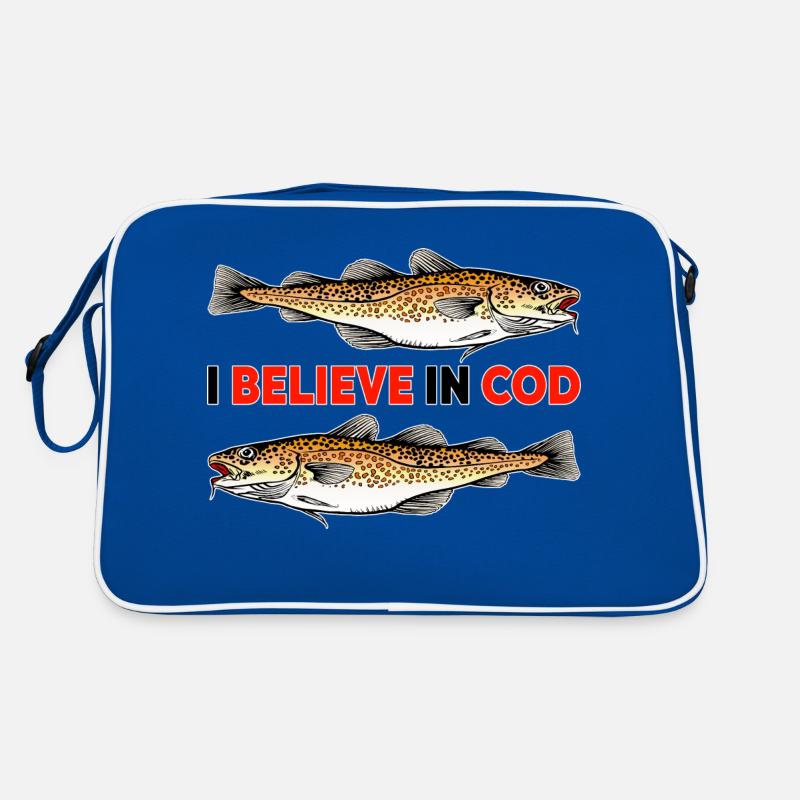Fishing - I believe in Cod Retro Bag