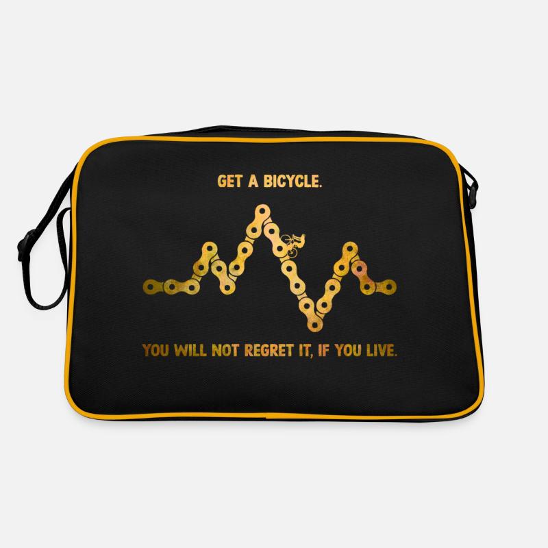 Holen Sie sich ein Fahrrad Retro Tasche