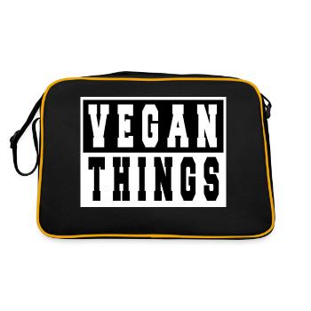 birthday present idea plant based present idea - Retro Bag - black/gold - Back