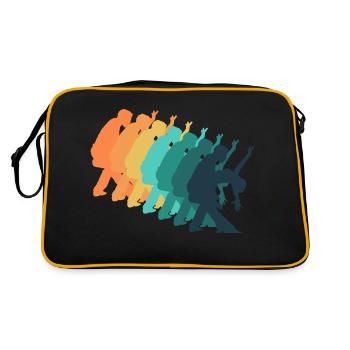 Retro dance - Retro Bag - black/gold - Back