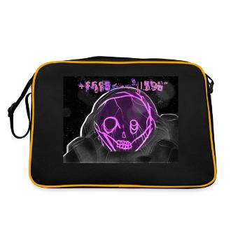 Weird In Space - Sac Retro - noir/or - Dos