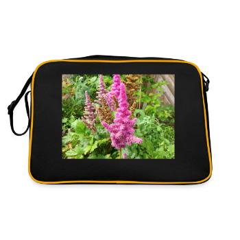 false buck's beard Astilbe japonica - Retro Bag - black/gold - Back